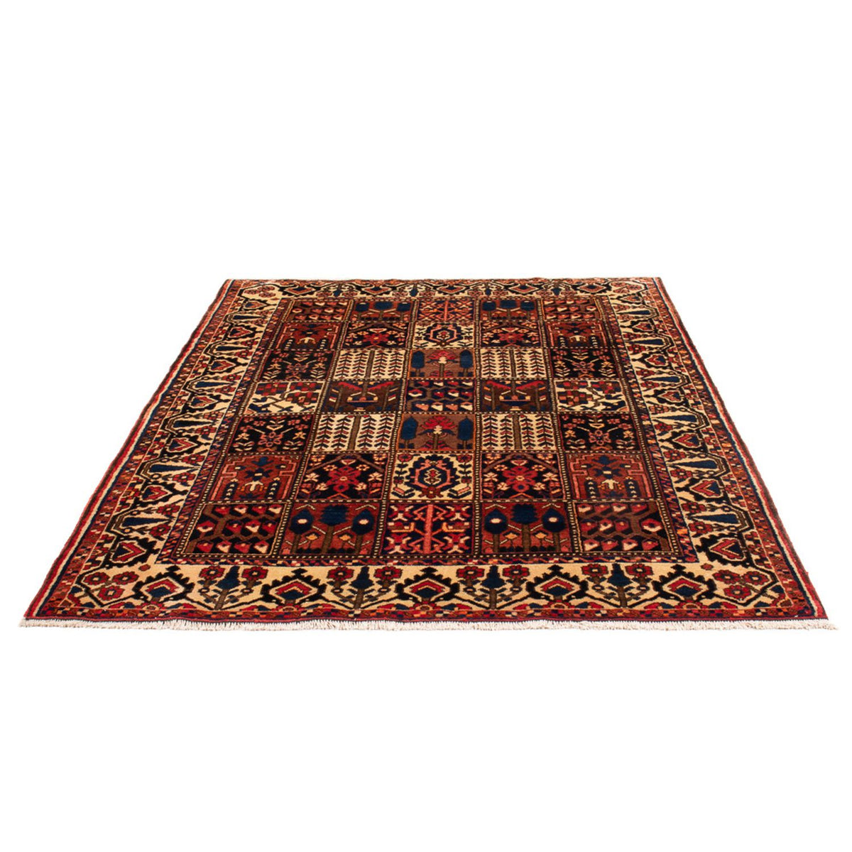 Tapis persan - Nomadic - 210 x 147 cm - multicolore