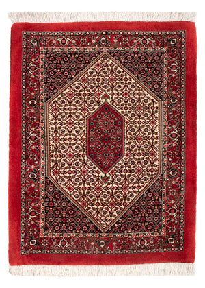 Tapis persan - Bidjar - 90 x 77 cm - crème