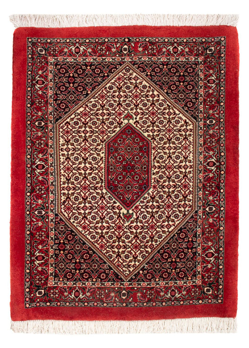 Tapis persan - Bidjar - 90 x 77 cm - crème
