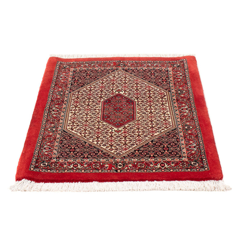 Tapis persan - Bidjar - 90 x 77 cm - crème