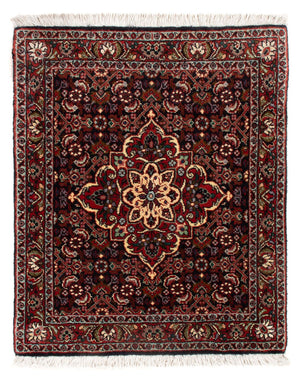 Tapis persan - Bidjar - 71 x 46 cm - bleu foncé
