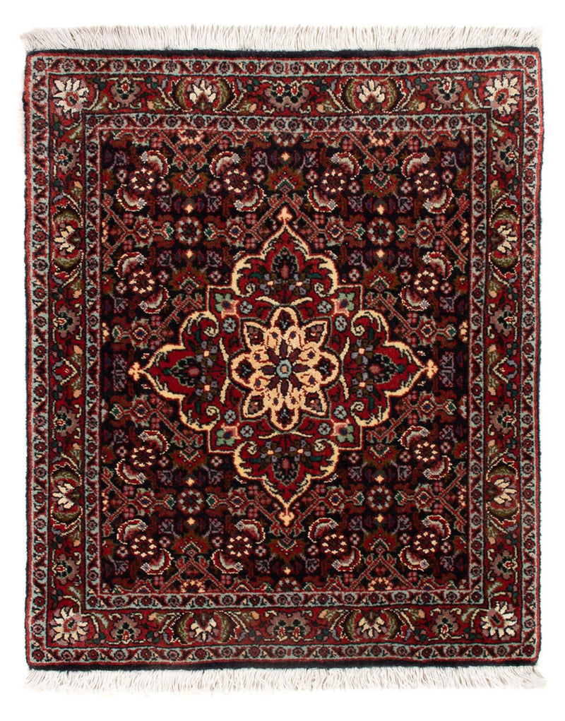 Tapis persan - Bidjar - 71 x 46 cm - bleu foncé