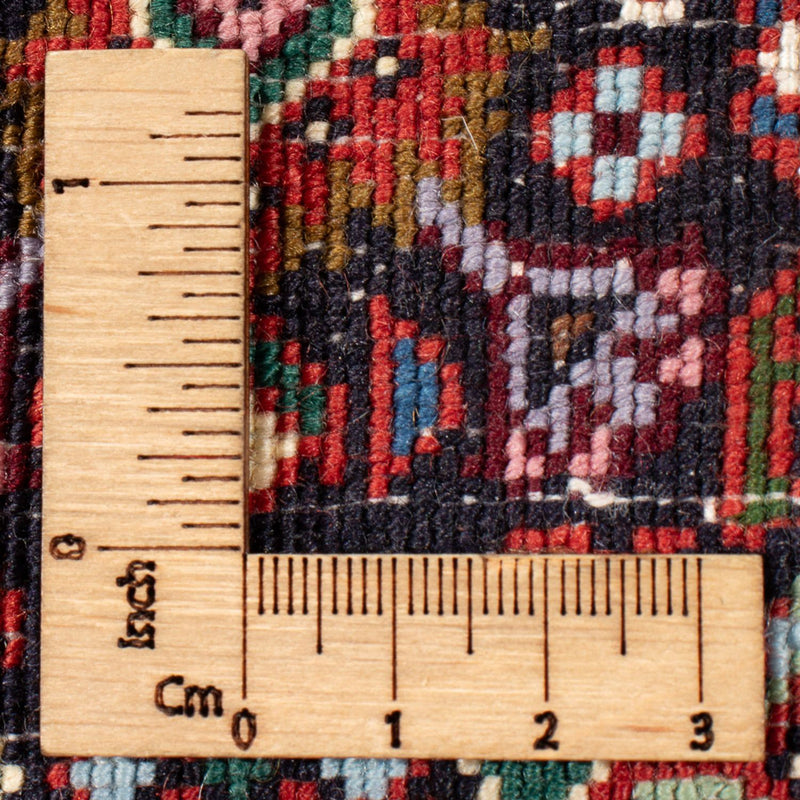 Tapis persan - Bidjar - 71 x 46 cm - bleu foncé