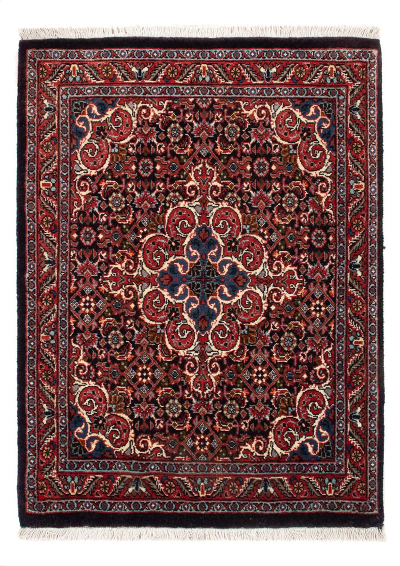 Tapis persan - Bidjar - 73 x 53 cm - bleu foncé