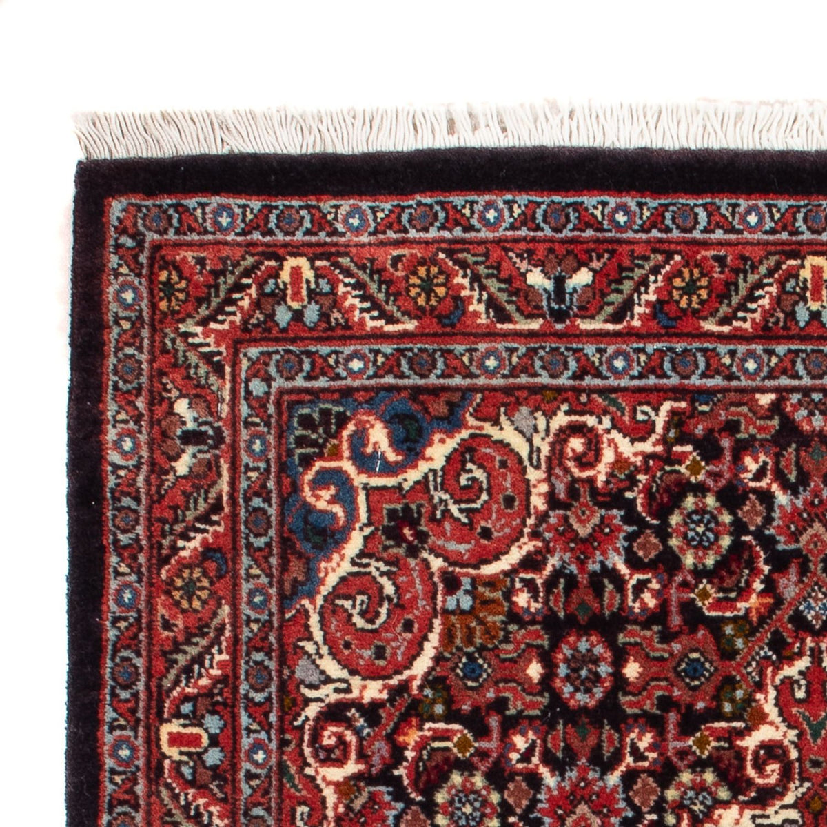 Tapis persan - Bidjar - 73 x 53 cm - bleu foncé