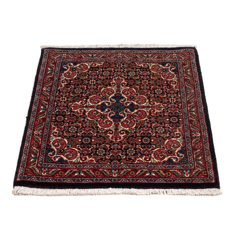 Tapis persan - Bidjar - 73 x 53 cm - bleu foncé