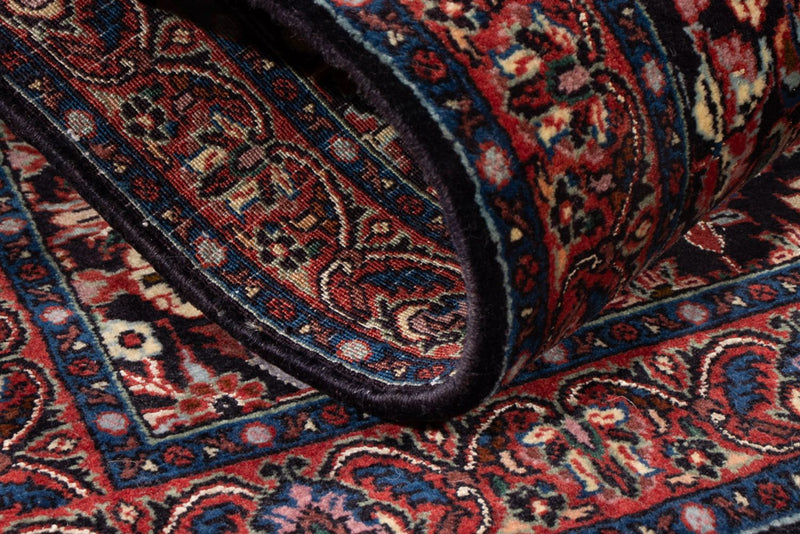 Tapis persan - Bidjar - 117 x 60 cm - bleu foncé