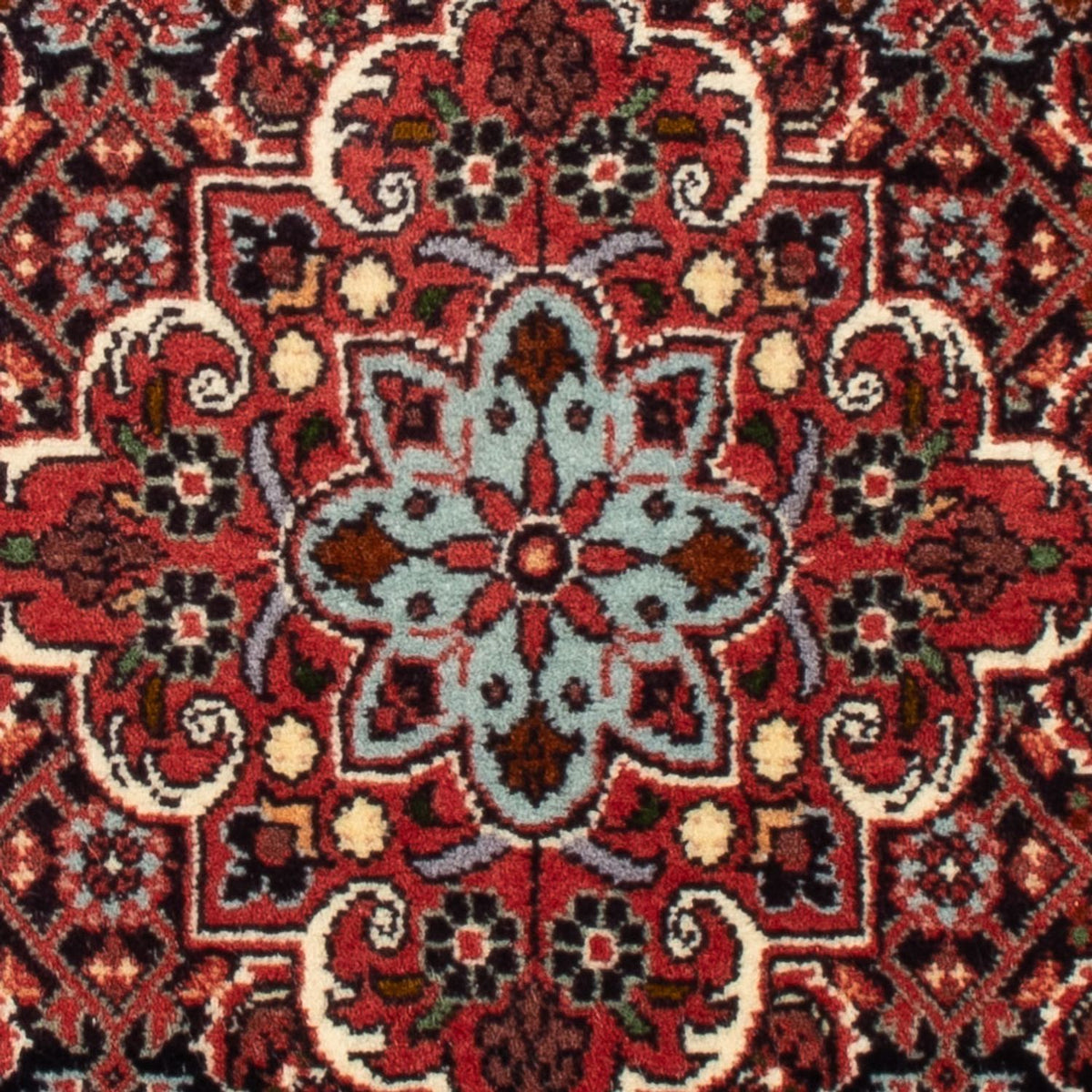 Tapis persan - Bidjar - 72 x 52 cm - bleu foncé