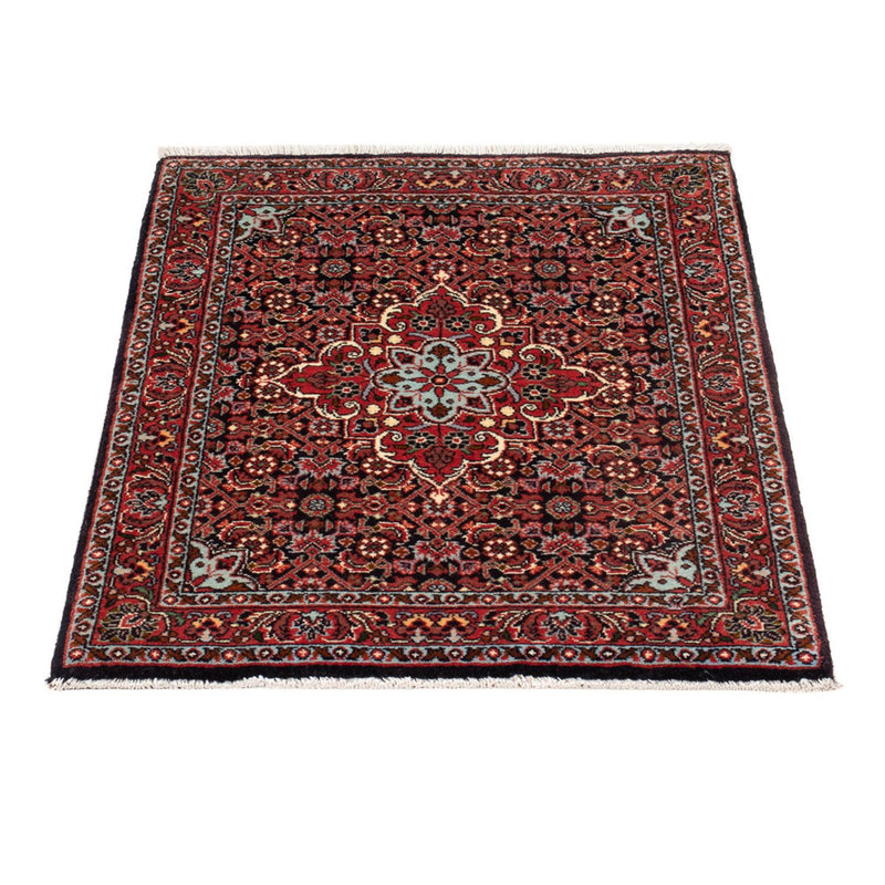 Tapis persan - Bidjar - 72 x 52 cm - bleu foncé