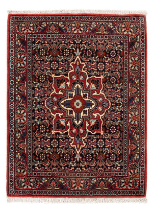 Tapis persan - Bidjar - 68 x 52 cm - bleu foncé