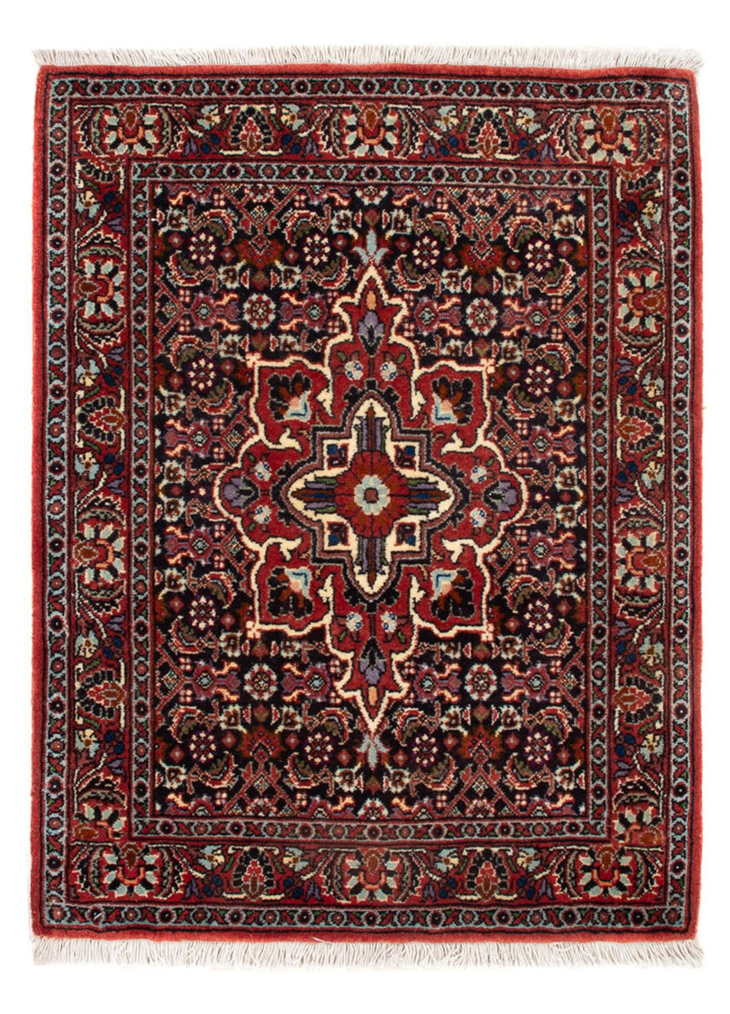 Tapis persan - Bidjar - 68 x 52 cm - bleu foncé