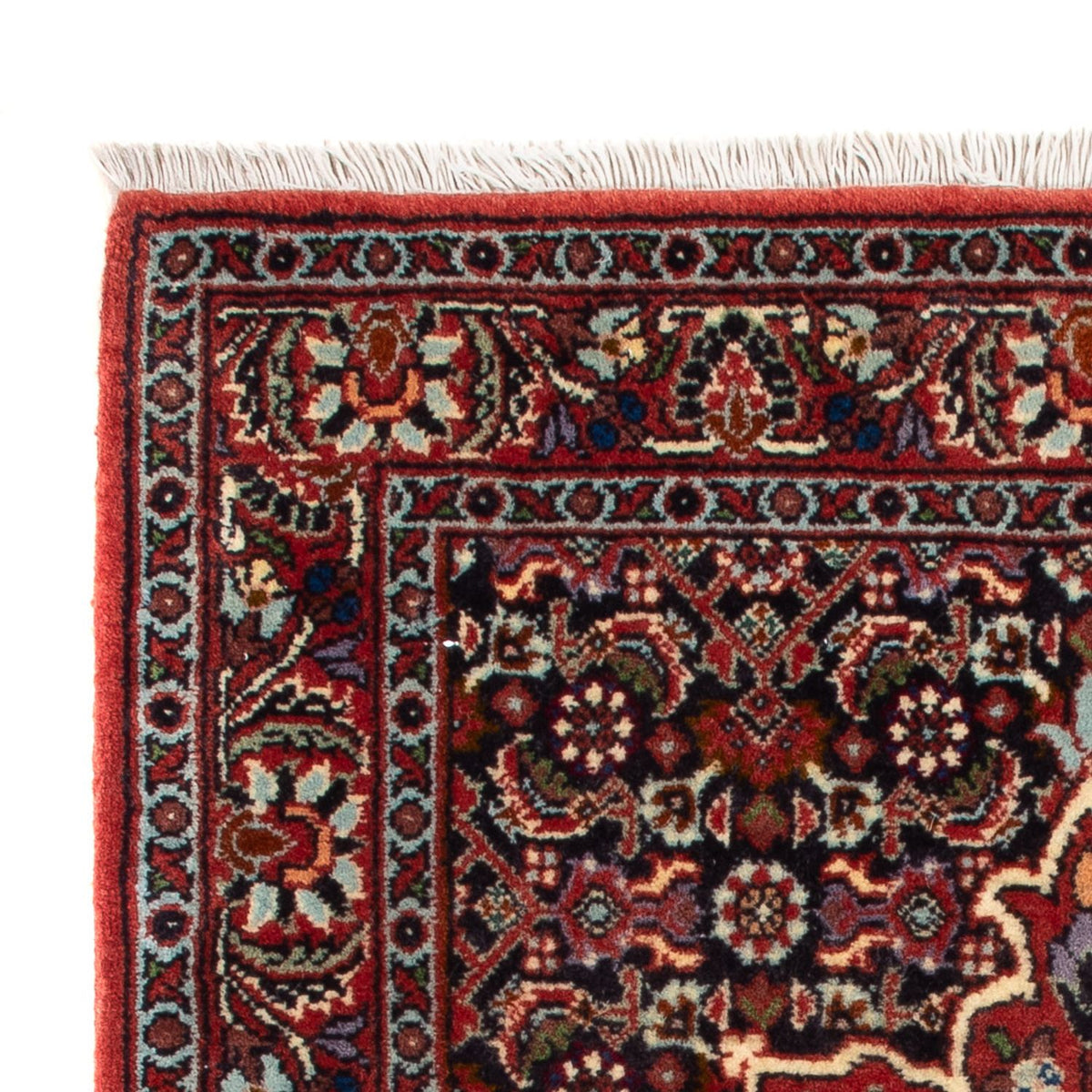 Tapis persan - Bidjar - 68 x 52 cm - bleu foncé