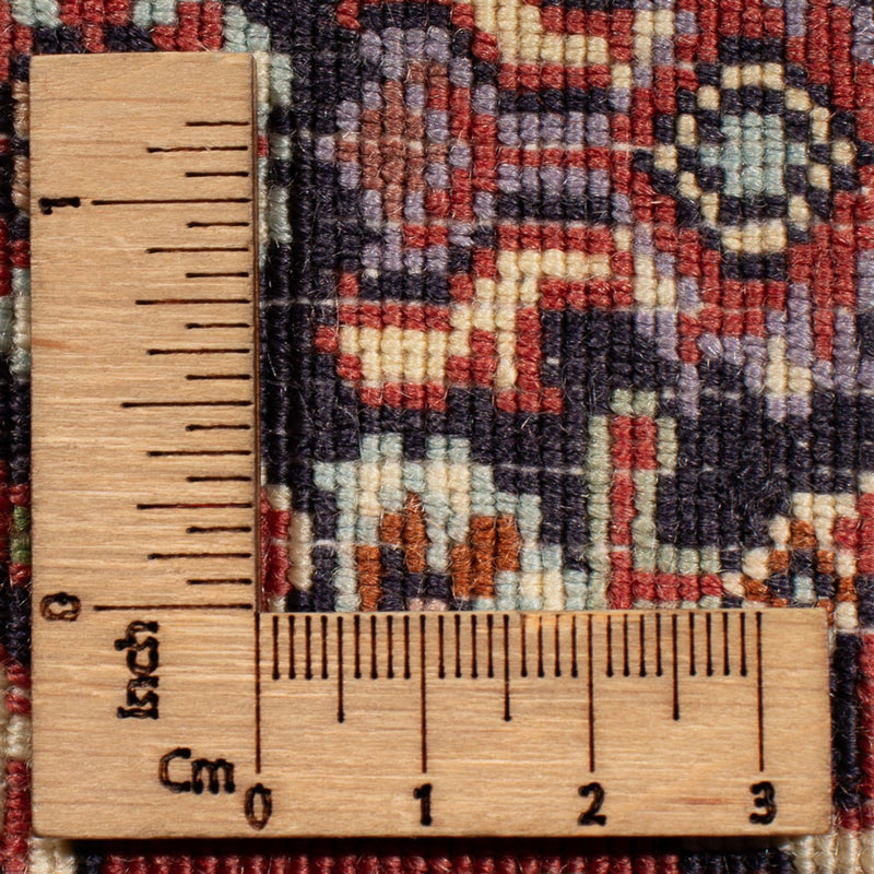 Tapis persan - Bidjar - 68 x 52 cm - bleu foncé