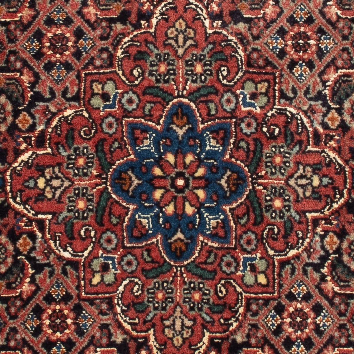 Tapis persan - Bidjar - 78 x 53 cm - rouge