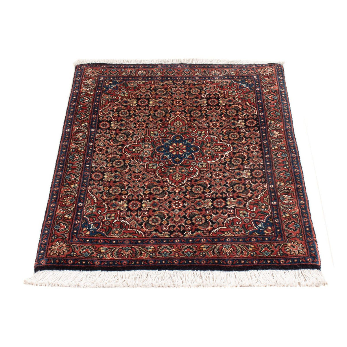 Tapis persan - Bidjar - 78 x 53 cm - rouge