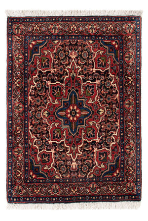 Tapis persan - Bidjar - 72 x 50 cm - bleu foncé