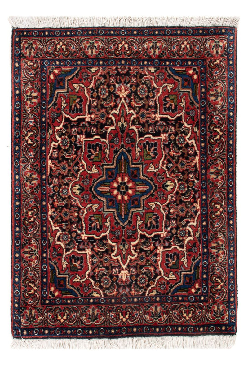 Tapis persan - Bidjar - 72 x 50 cm - bleu foncé