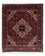 Tapis persan - Bidjar - 65 x 52 cm - rouge