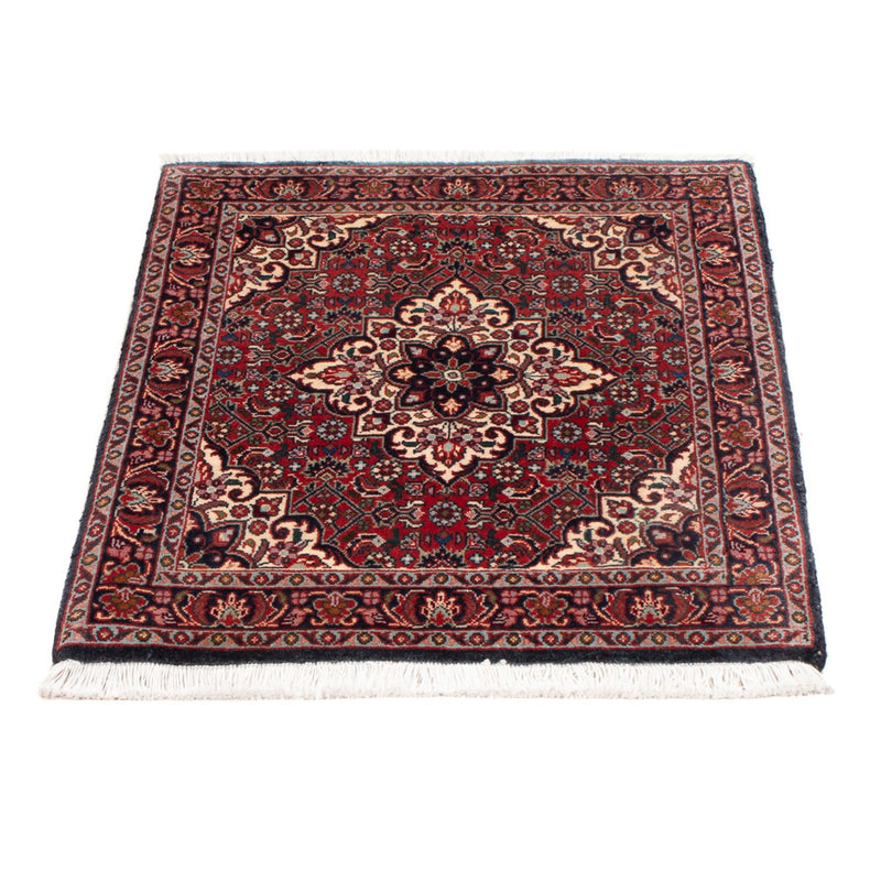 Tapis persan - Bidjar - 65 x 52 cm - rouge