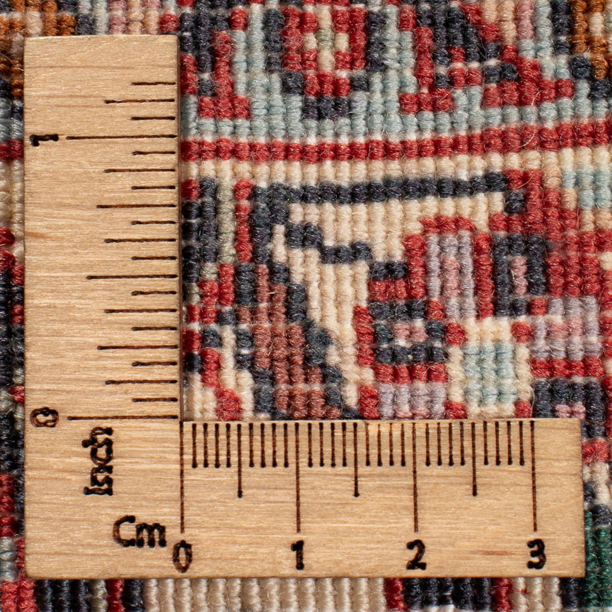 Tapis persan - Bidjar - 65 x 52 cm - rouge