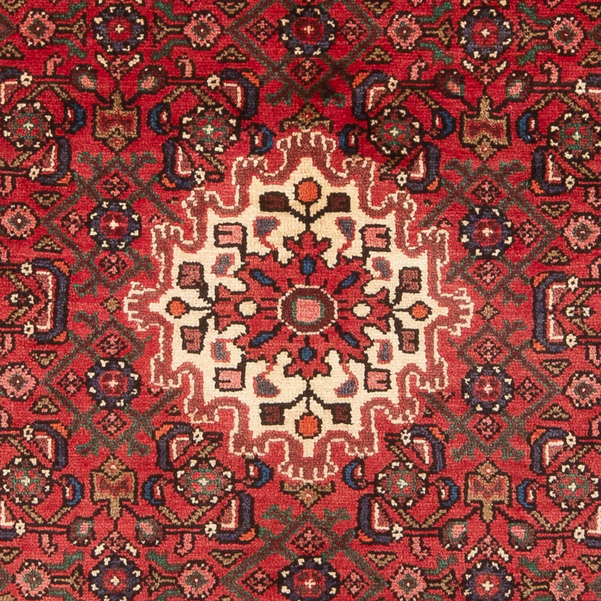 Tapis persan - Nomadic - 213 x 138 cm - rouge