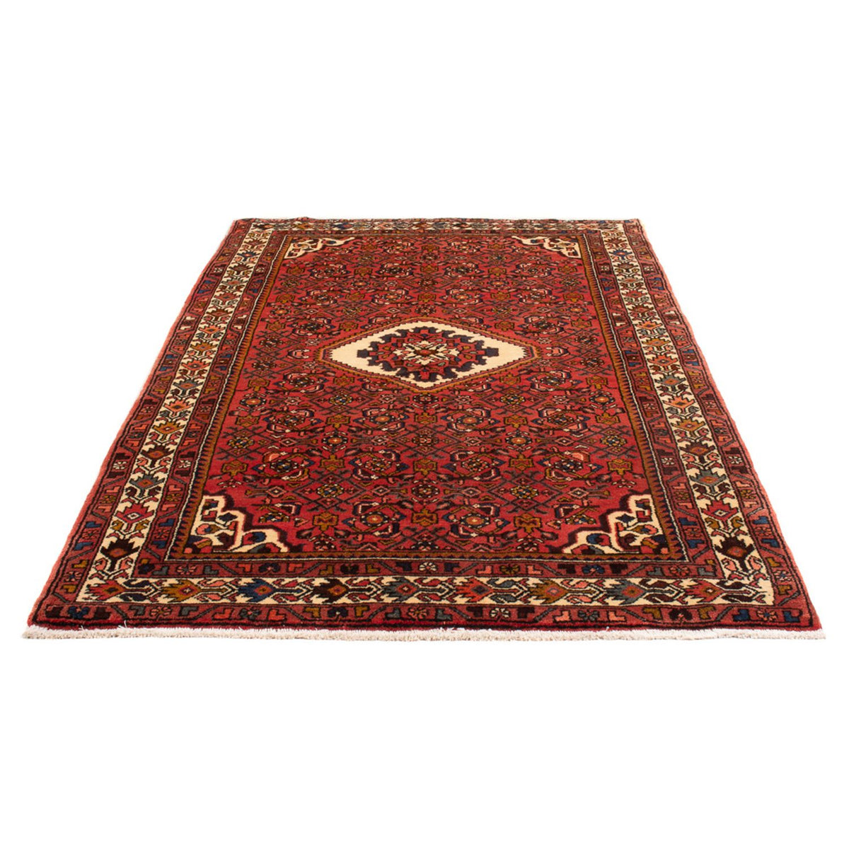 Tapis persan - Nomadic - 226 x 132 cm - rouge
