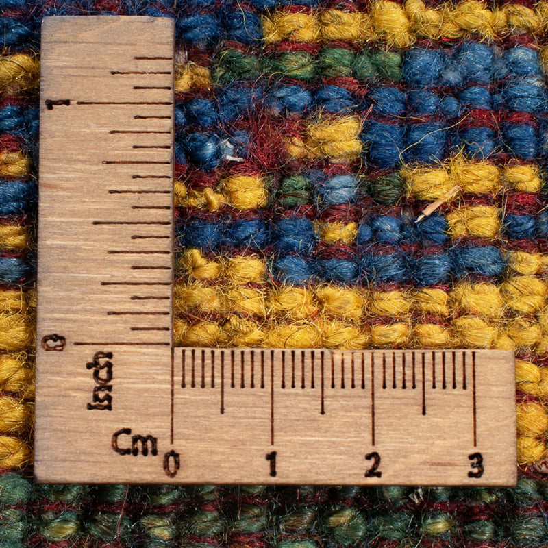 Tapis Gabbeh - Persan - 255 x 214 cm - multicolore