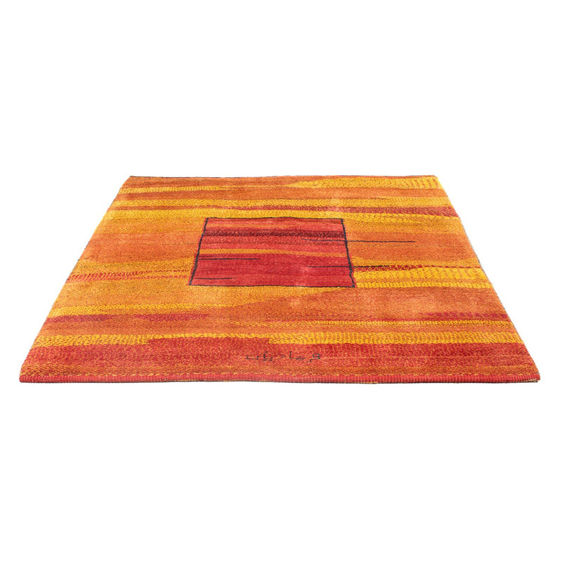 Tapis Gabbeh - Persan - 190 x 150 cm - multicolore