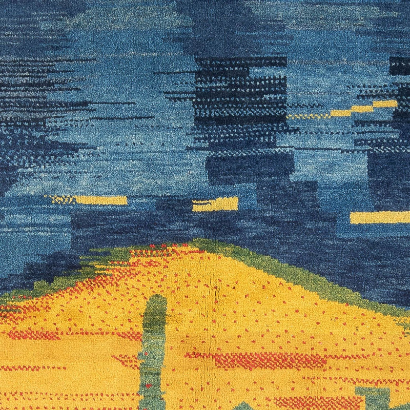 Tapis Gabbeh - Persan - 206 x 153 cm - multicolore