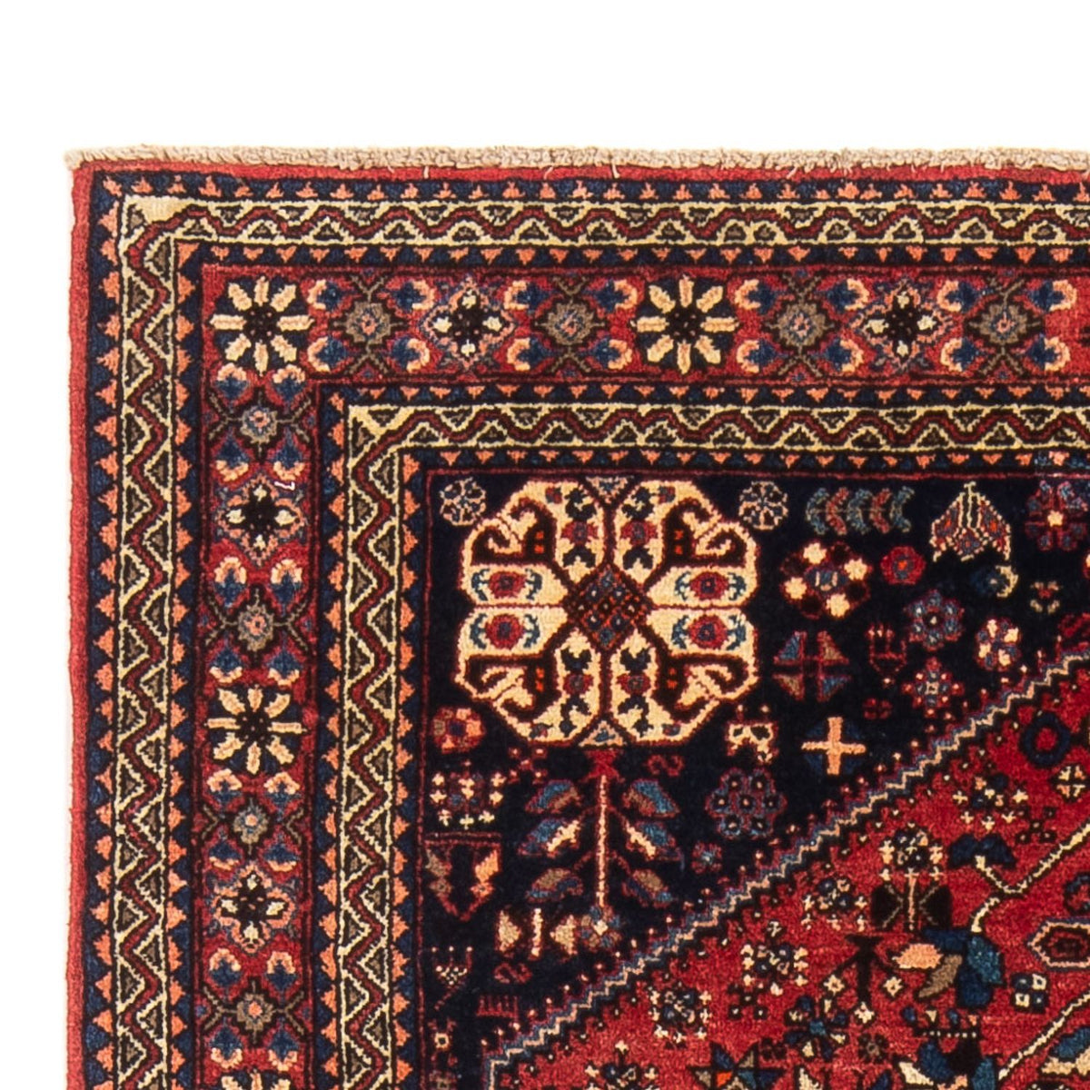 Tapis persan - Nomadic - 148 x 110 cm - rouge