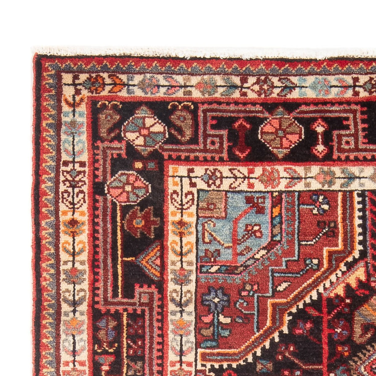 Tapis persan - Nomadic - Royal - 188 x 120 cm - bleu foncé