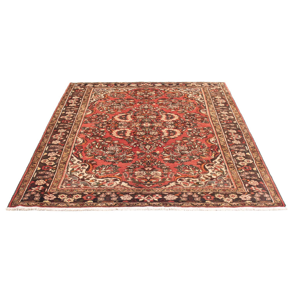 Tapis persan - Nomadic - Royal - 219 x 155 cm - rouge