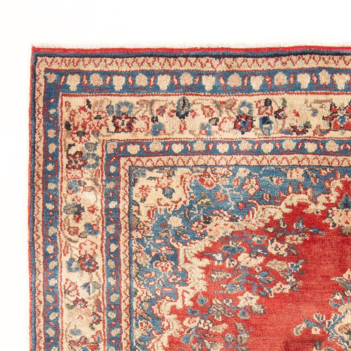 Tapis persan - Nomadic - Royal - 198 x 129 cm - rouge