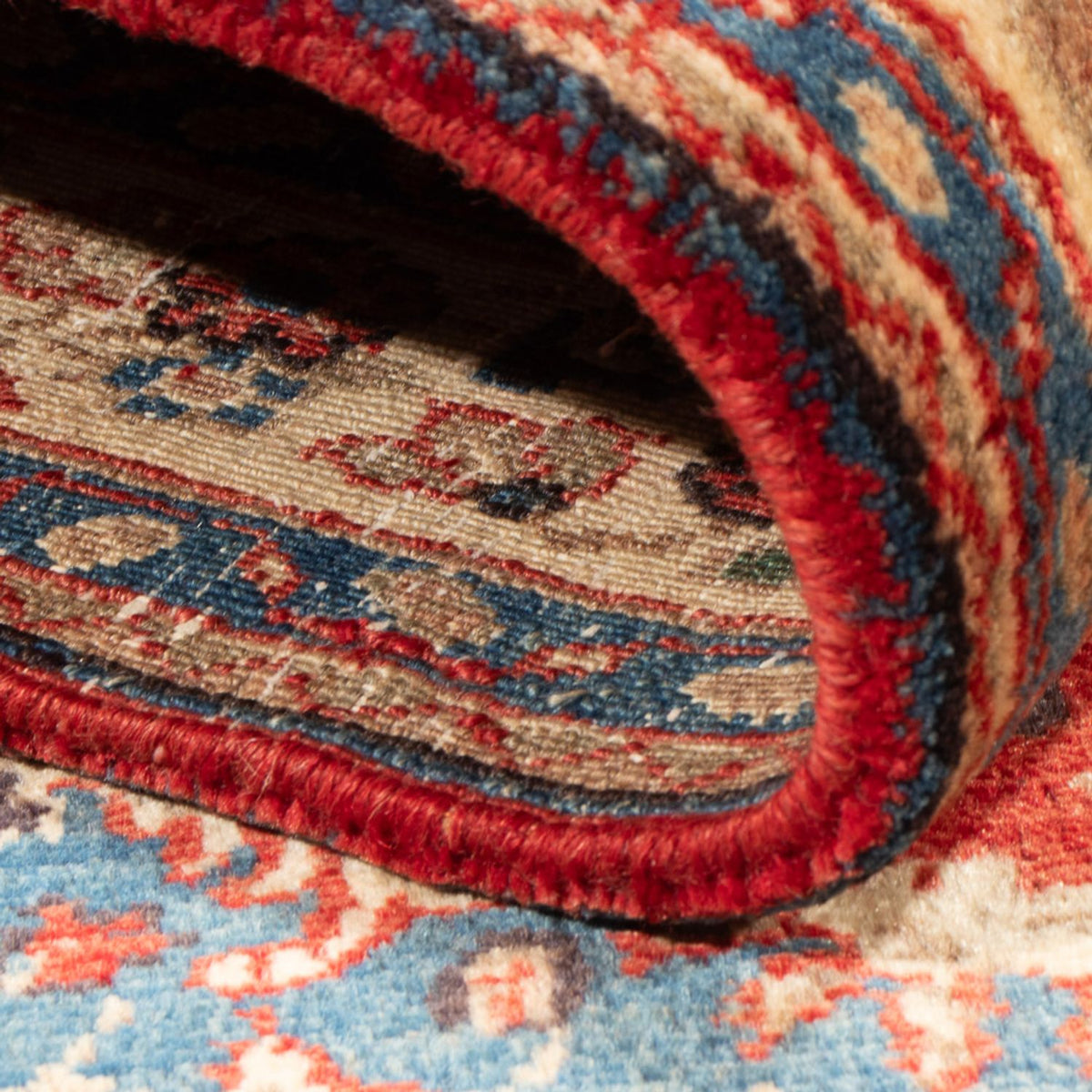 Tapis persan - Nomadic - Royal - 198 x 129 cm - rouge