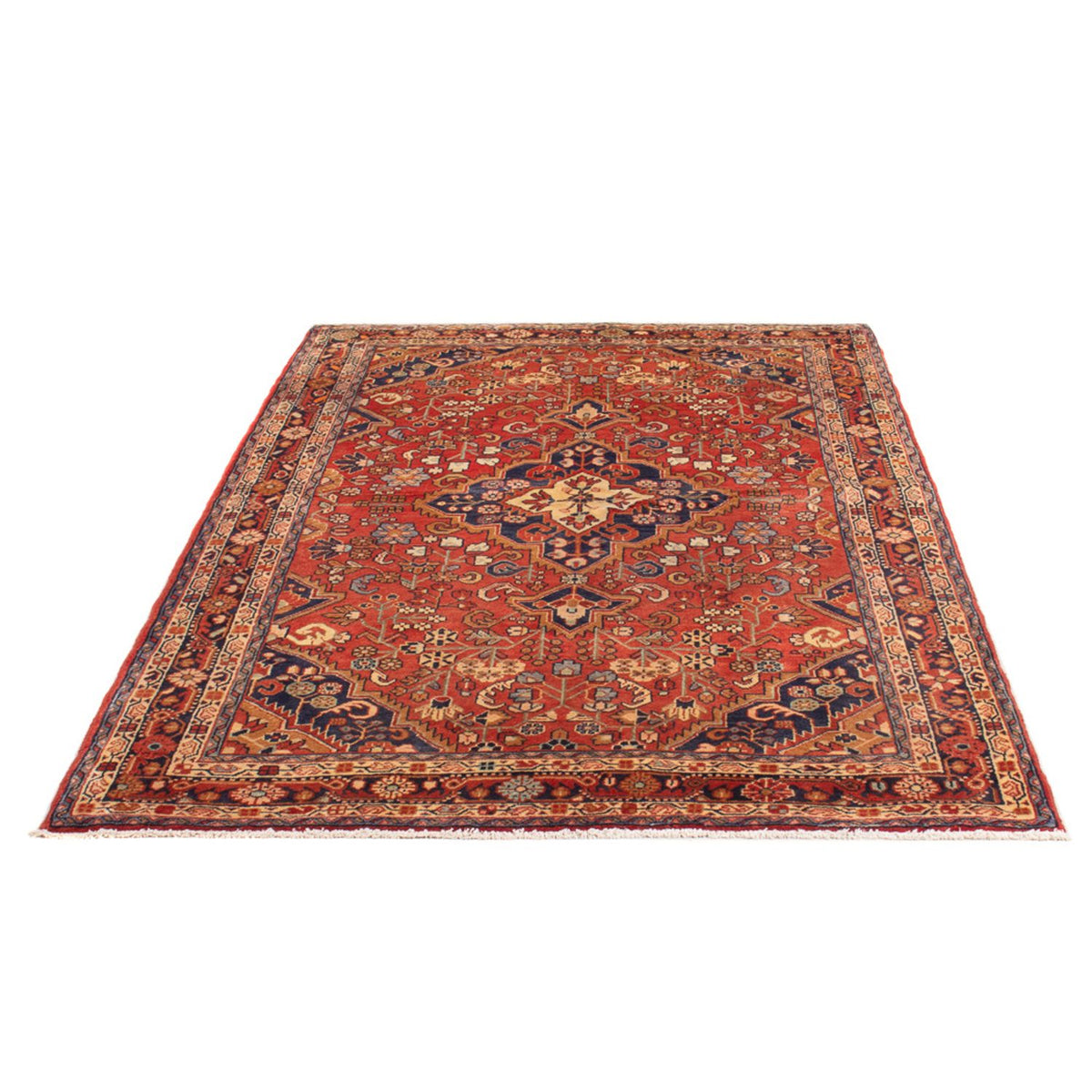 Tapis persan - Nomadic - Royal - 208 x 126 cm - rouge