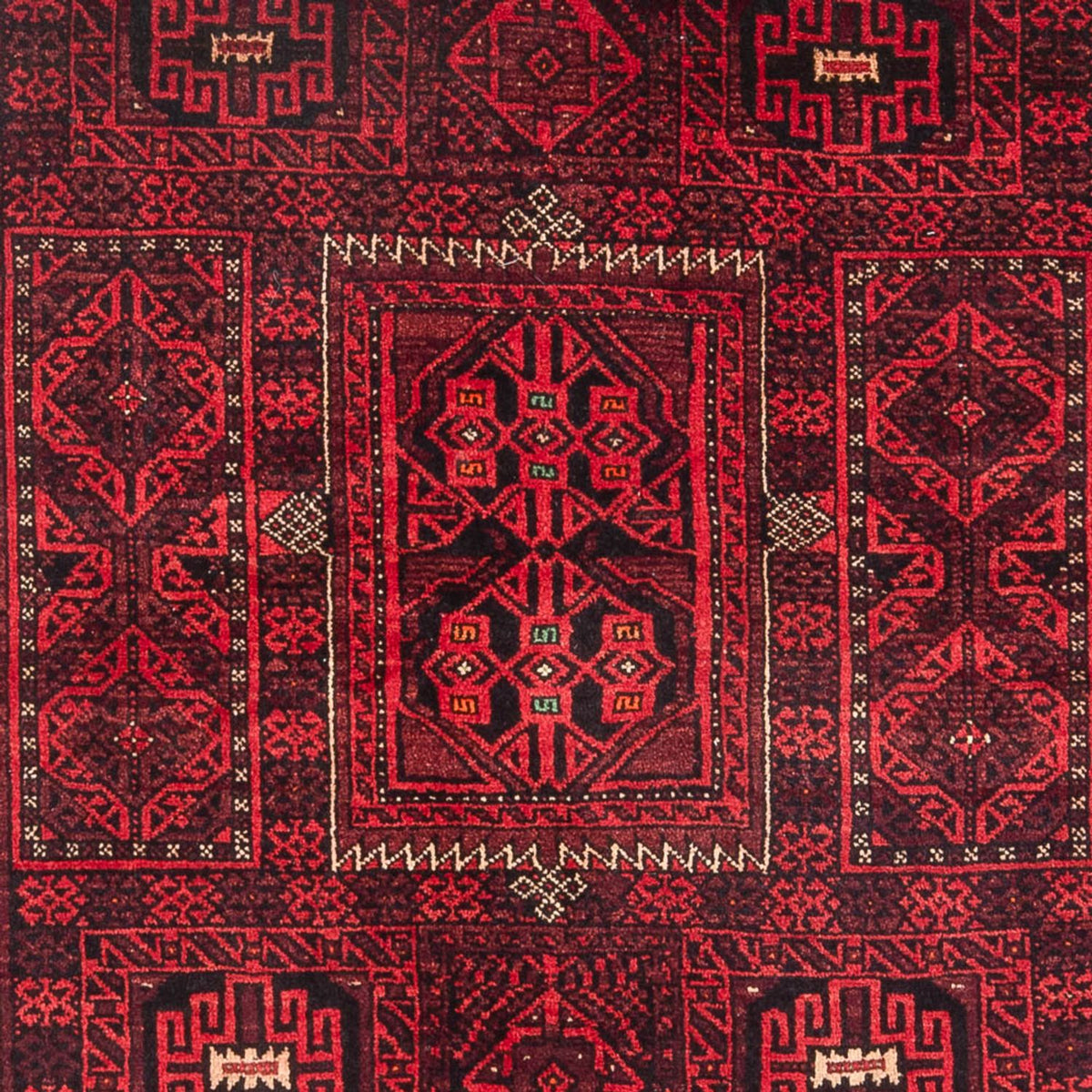 Tapis de couloir Tapis persan - Nomadic - 245 x 125 cm - bleu foncé