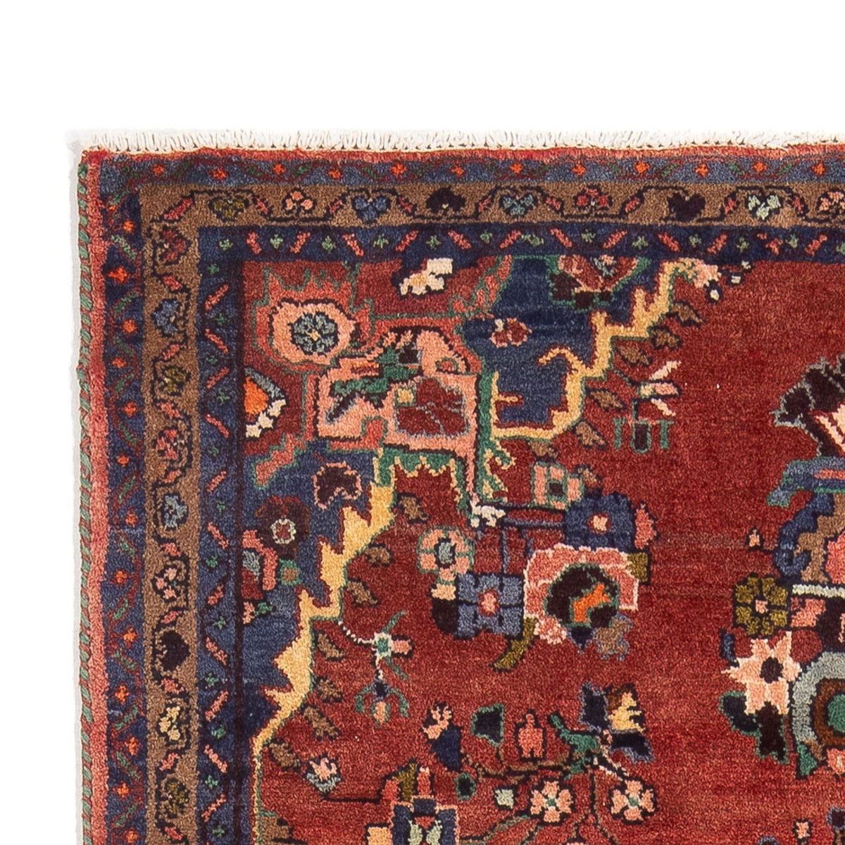 Tapis persan - Nomadic - Royal - 212 x 118 cm - rouge