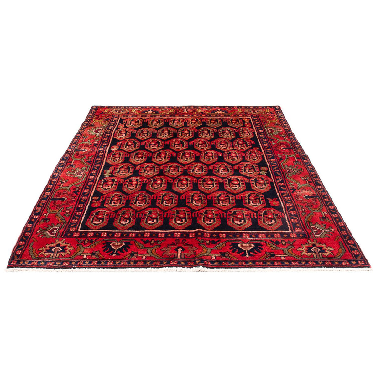 Tapis persan - Nomadic - Royal - 201 x 137 cm - bleu foncé