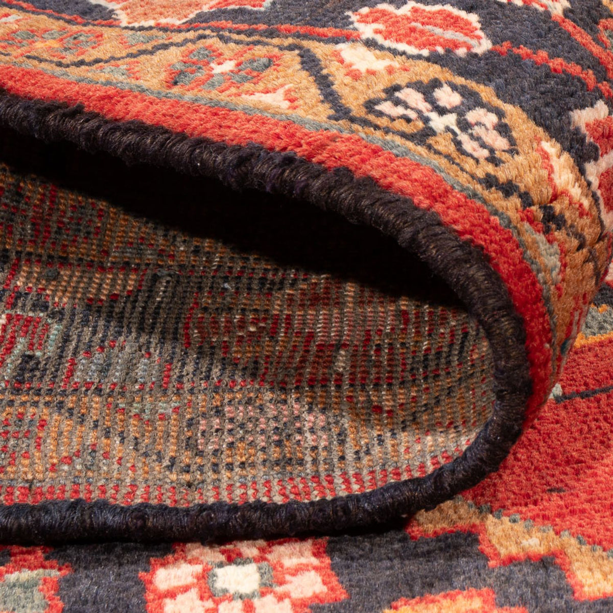 Tapis persan - Nomadic - Royal - 210 x 134 cm - bleu foncé