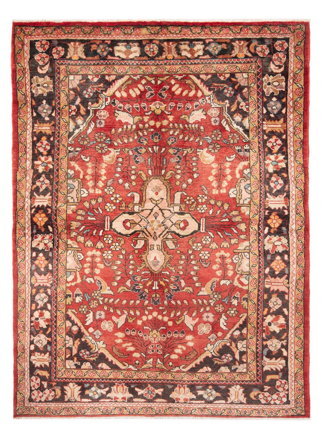 Tapis persan - Nomadic - Royal - 226 x 165 cm - rouge