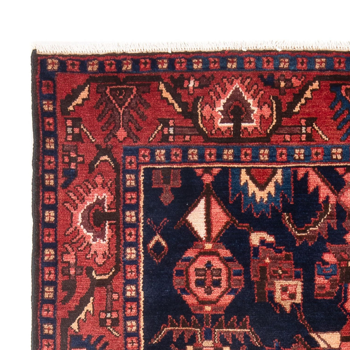 Tapis persan - Nomadic - Royal - 207 x 137 cm - bleu foncé