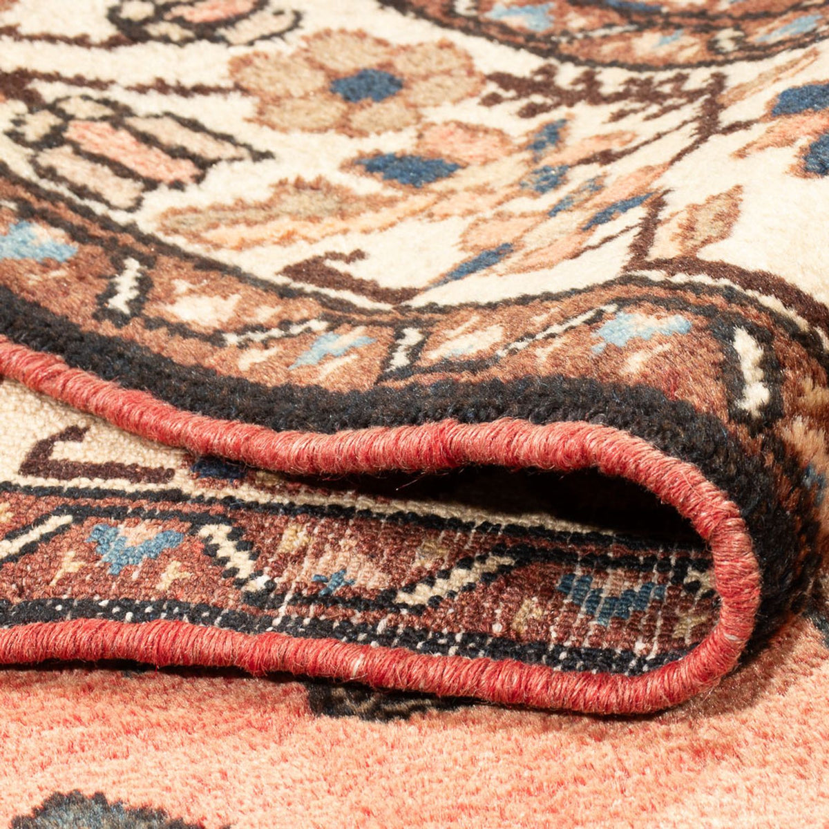 Tapis persan - Nomadic - Royal - 197 x 132 cm - rouge
