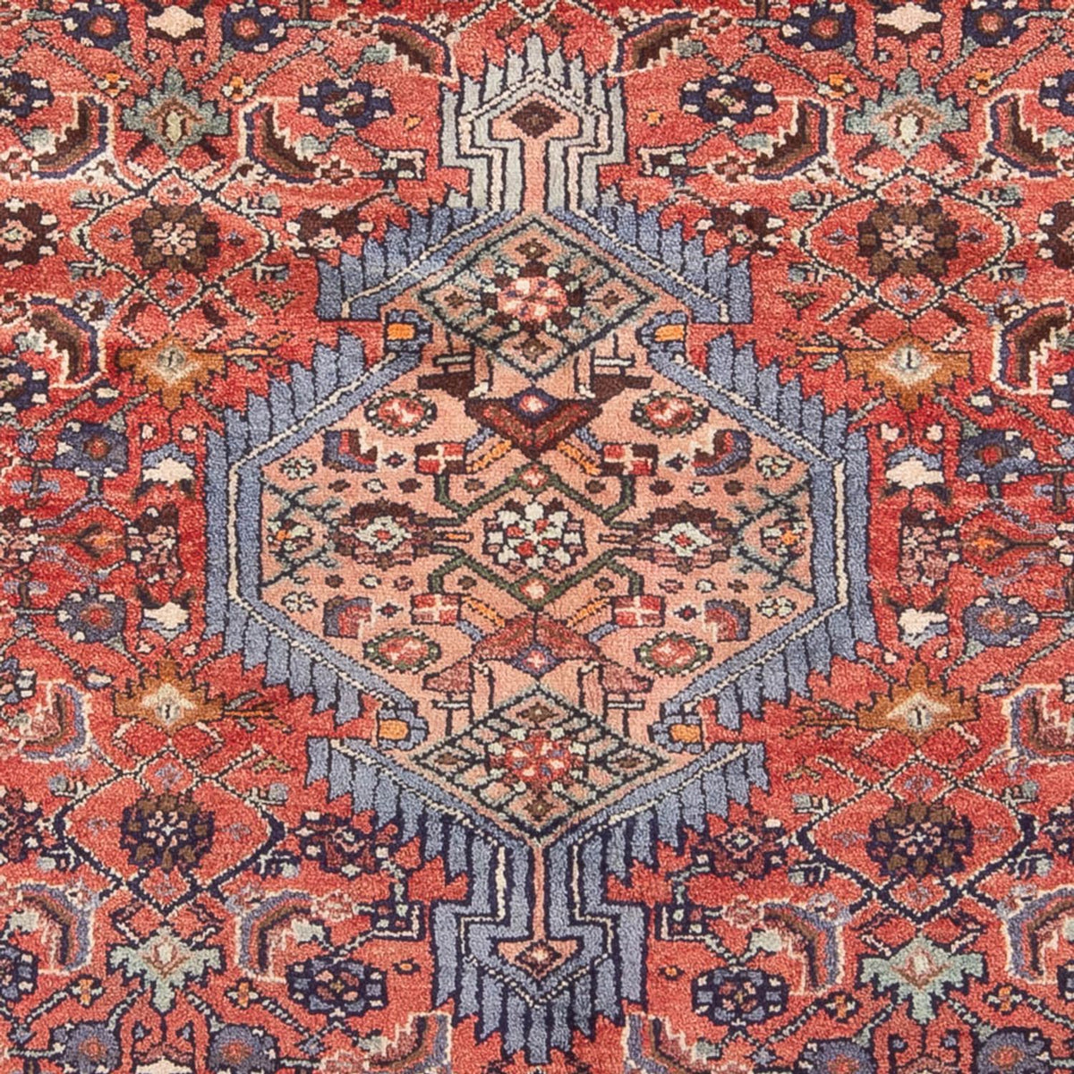 Tapis persan - Nomadic - Royal - 213 x 151 cm - rouge