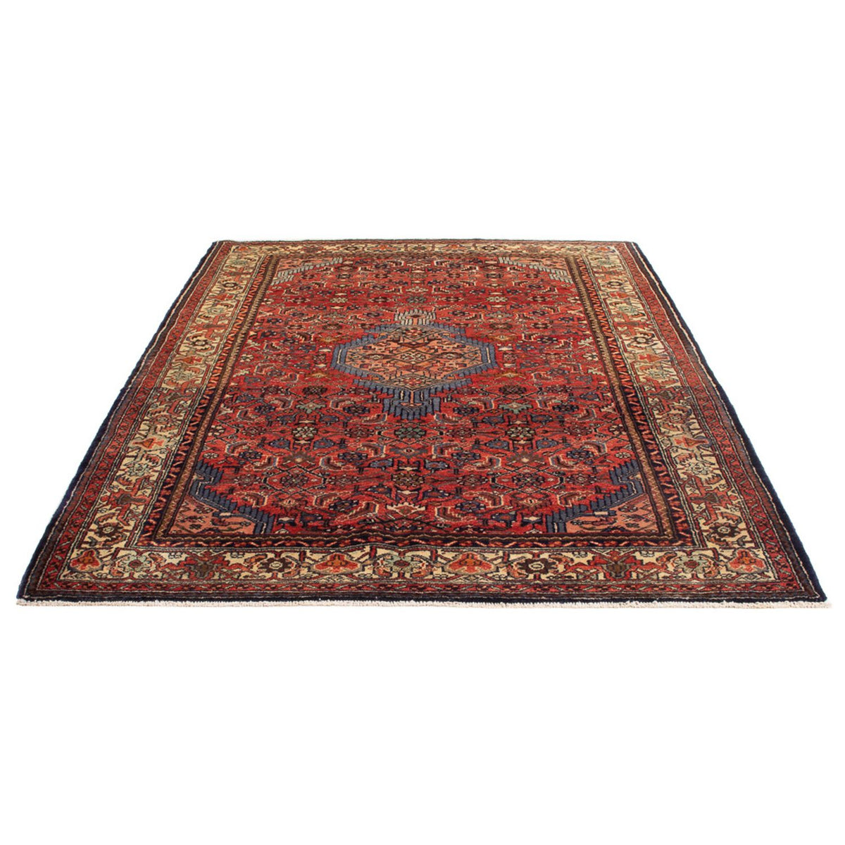 Tapis persan - Nomadic - Royal - 213 x 151 cm - rouge