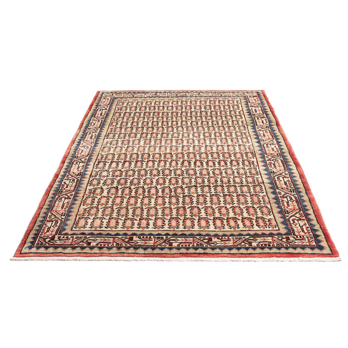 Tapis persan - Nomadic - Royal - 216 x 125 cm - rouge