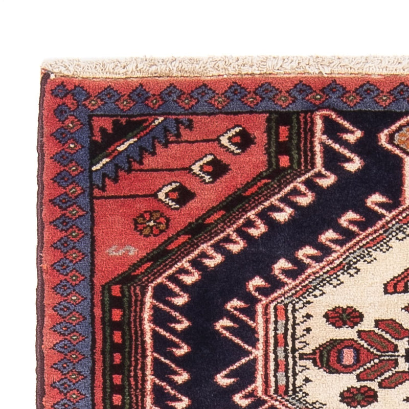 Tapis persan - Nomadic - 120 x 80 cm - bleu foncé