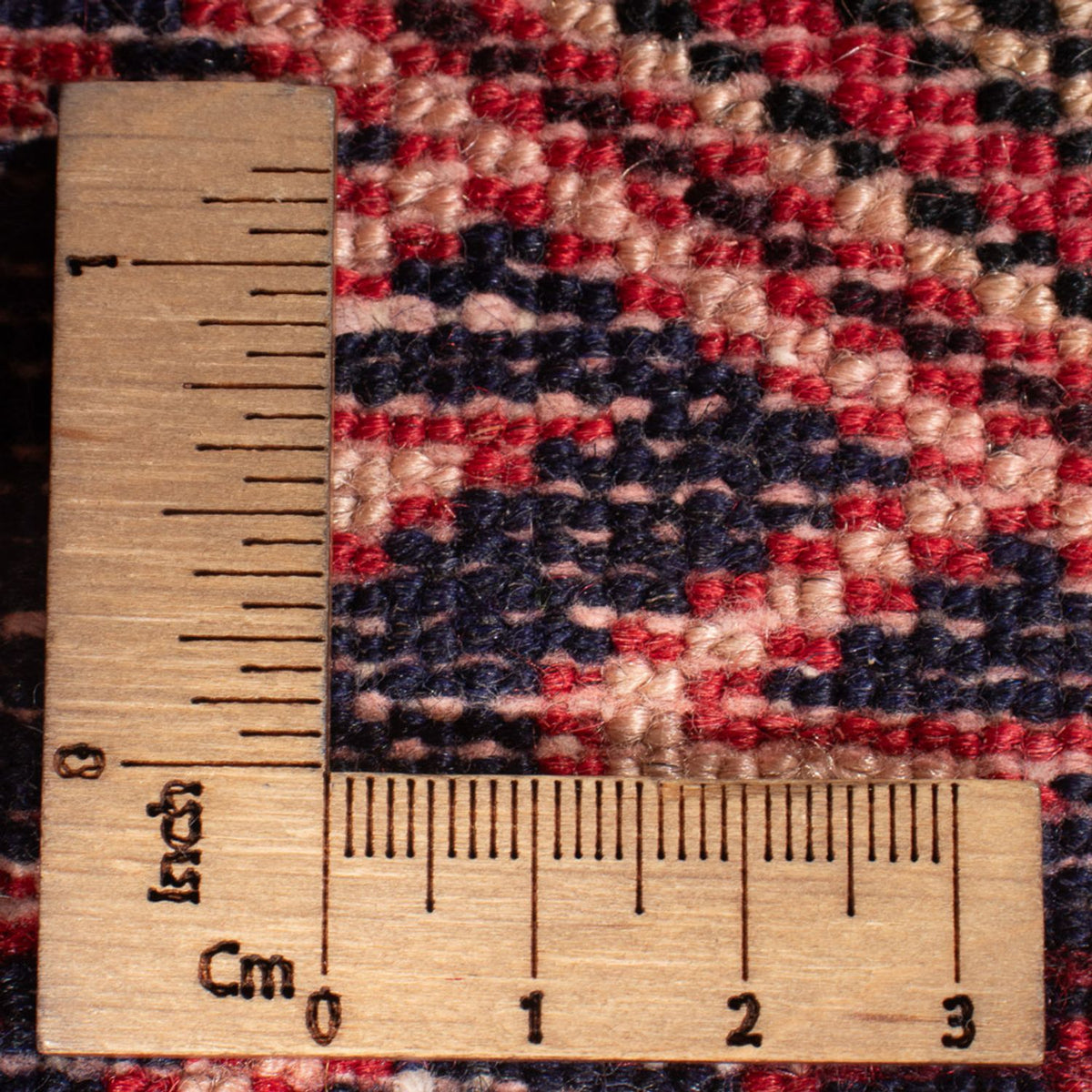 Tapis persan - Nomadic - 120 x 80 cm - bleu foncé