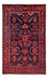 Tapis persan - Nomadic - 211 x 140 cm - bleu foncé