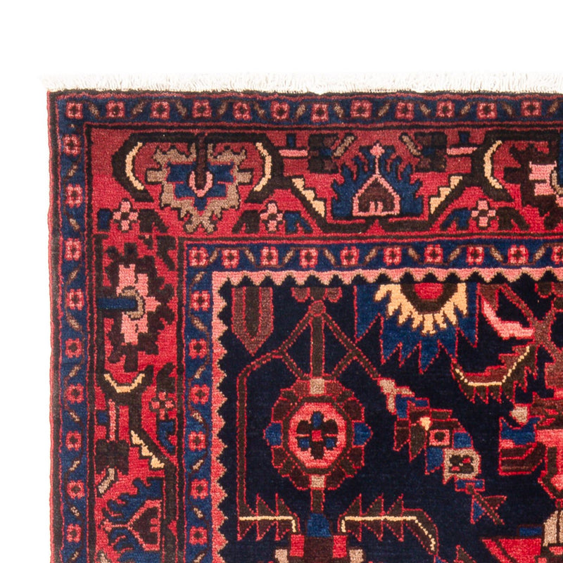 Tapis persan - Nomadic - 211 x 140 cm - bleu foncé