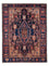 Tapis persan - Nomadic - 212 x 146 cm - bleu foncé